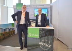 Simon Jones and Dick van Regteren with Genap